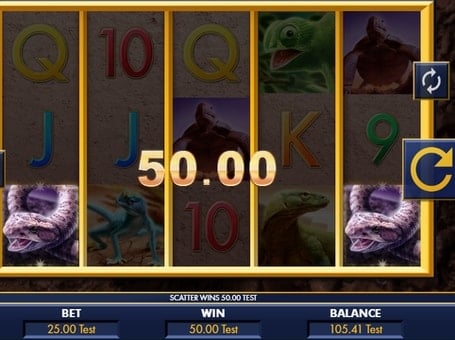 Выпадение скаттеров в аппарате Reptile Riches