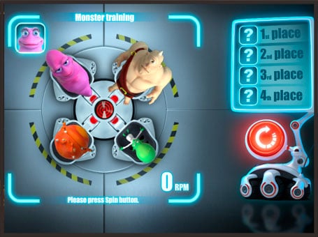 Бонусная игра в Scary Friends